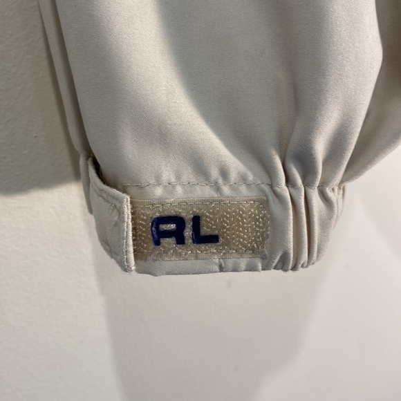 Mens Tan Polo Golf Rain-jacket Large - Picture 8 of 8